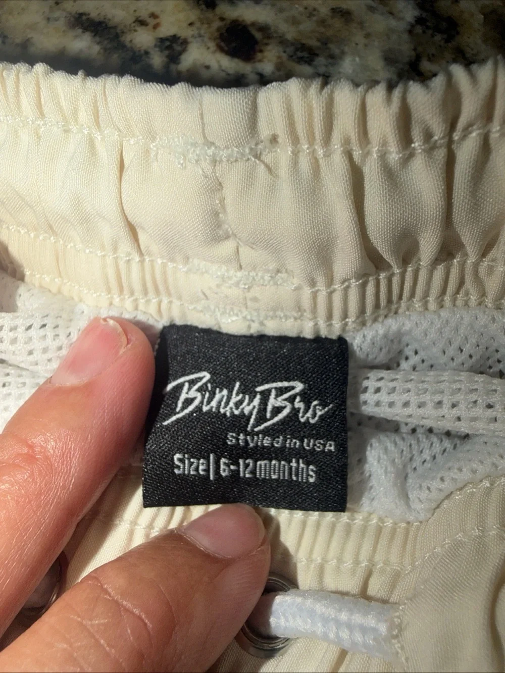 Binky Bro infant swim trunks 6-12 mo